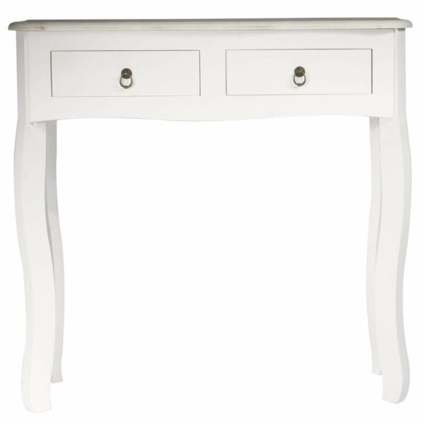 Console blanc victoria