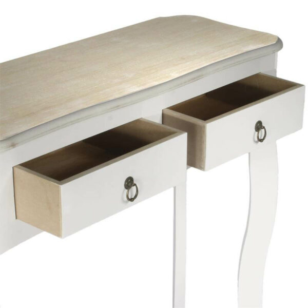 Console blanc victoria