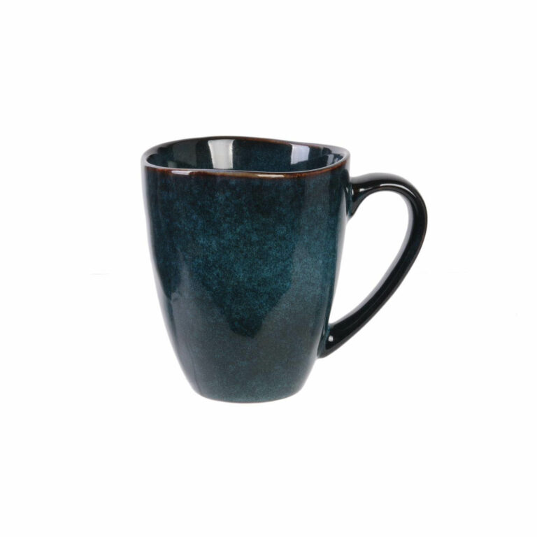 Mug au grès du temps bleu